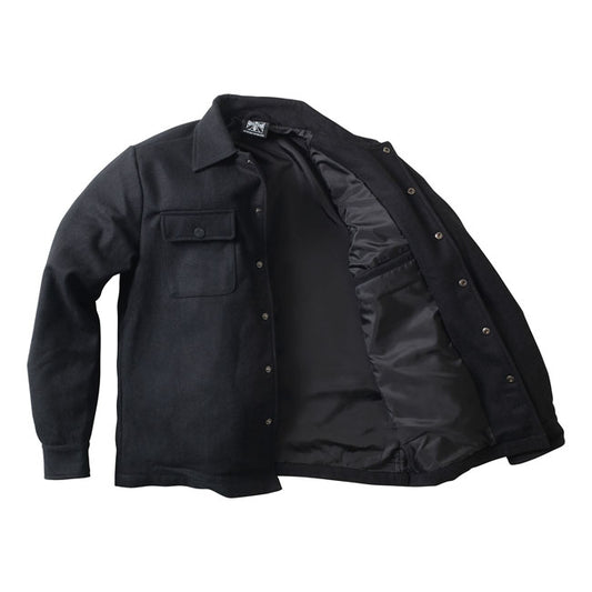 west coast choppers wool lined plaid jacket