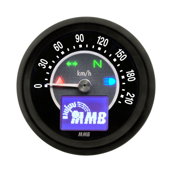 mmb ELT48 target kilométeróra - 220 km/h fekete