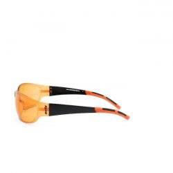 helly biker shades airshade glasses - orange