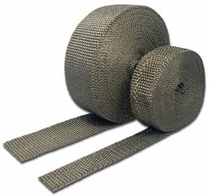thermo tec kipufogó bandázs - platina - 2" x 50láb