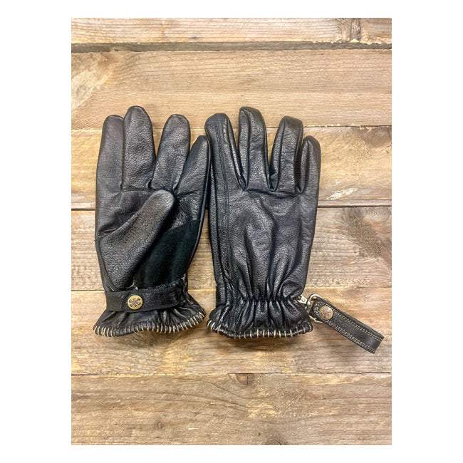13 1/2 loud ride moto gloves - blk