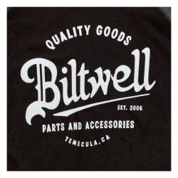 biltwell script baseball female longsleeve shirt