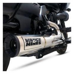 vance & hines hi-output rr heat shield kit brushed - Kshirt Of The Baggers Race