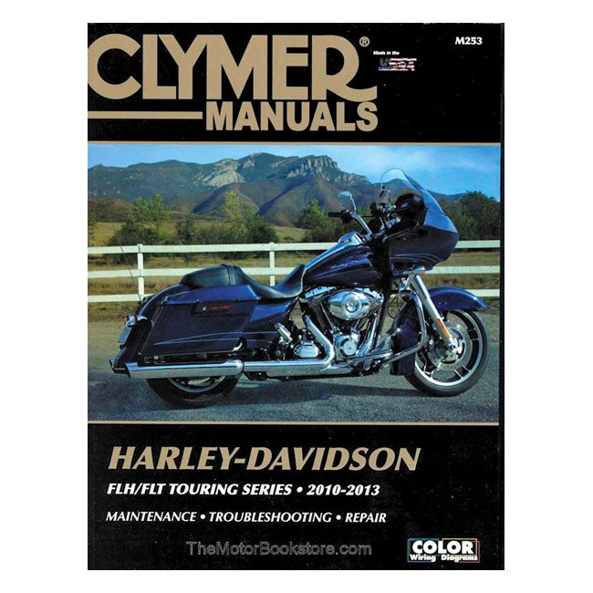 clymer book harley-davidson szervízkönyv - touring 202010-2013