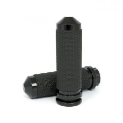 avon memory grips black anodized markolat - 96-20 H-D