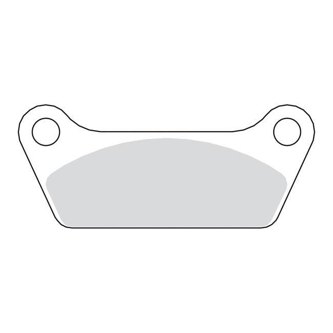 mcs rear brake pads organic - 81-84 FLH/ 80-85 FLT