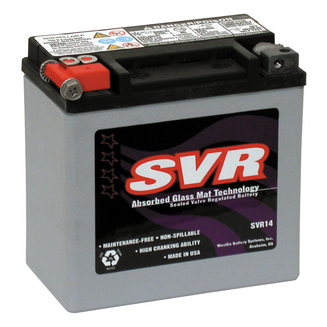 svr agm 14amp 220CCA akkumulátor - V-Rod/ Buell