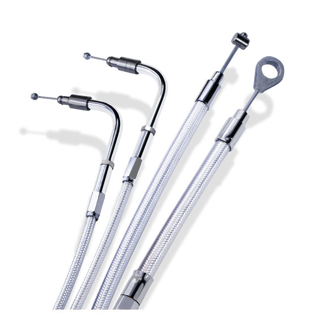barnett/ kuplungbowden -8" fekete - 1987-2006 5 sebesség Big Twin