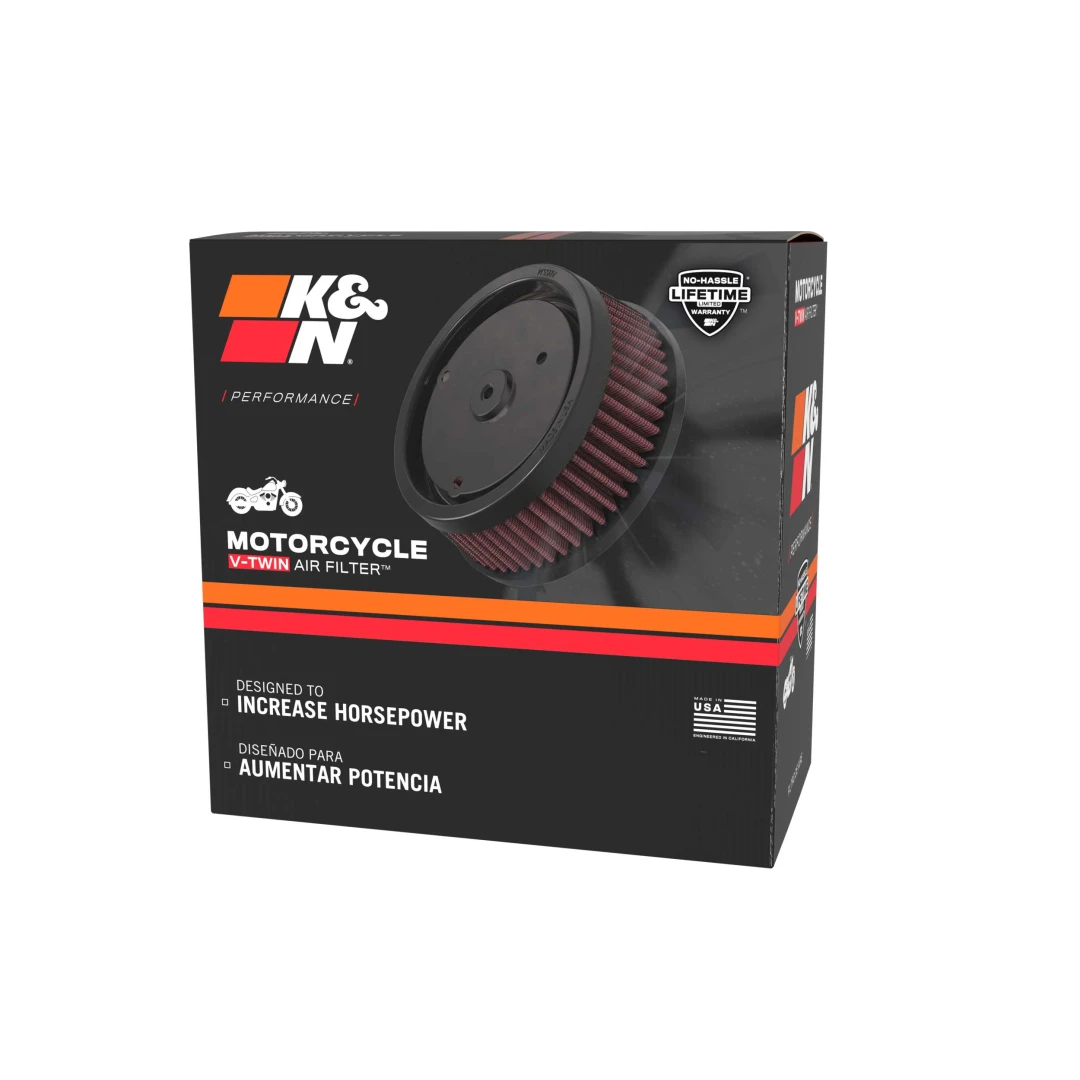 k&n washable round air filter - s&s Super B/ Tillotson/ Bendix/ Keihin