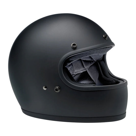 biltwell gringo helmet flat blk dot (teat product) - 2XL