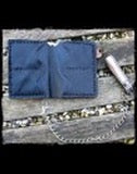 dhcustom natural skull wallet