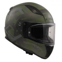 ls2 rapid II thunderbirds helmet military green