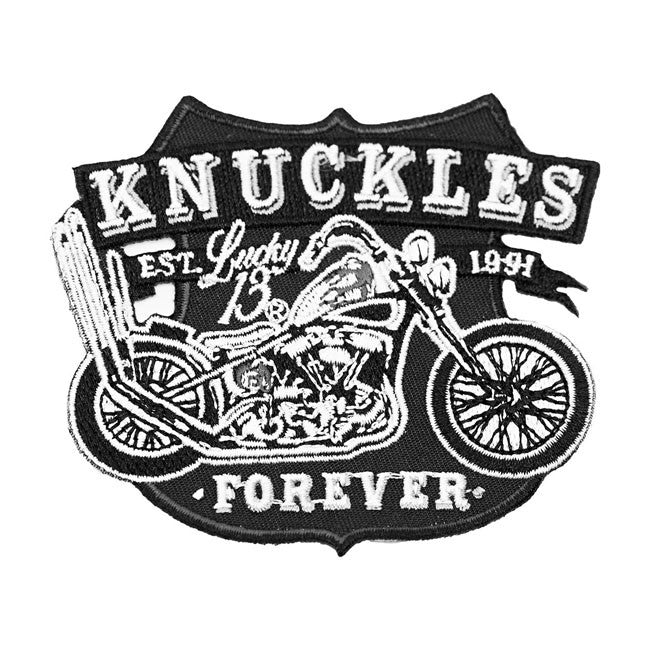 Motoros Knucklehead felvarró