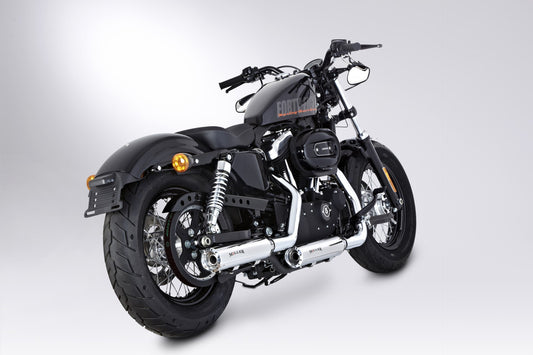 miller silverado I slip-on exhaust - 04-13 Harley-Davidson Sportster