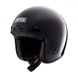 simpson chopper helmet - black