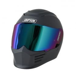 simpson speed full-face helmet - matte blk