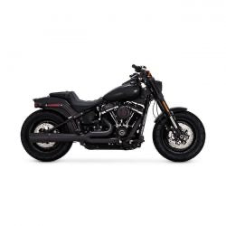 vance & hines 2-1 pro pipe pcx exhaust blk - 18-24 Softail