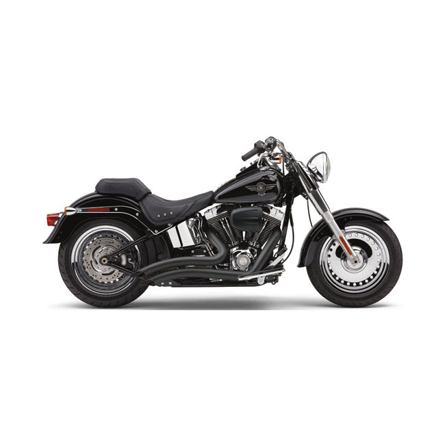 thorcat - cobra speedster short swept kipufogórendszer fekete Euro 3 - 2014-2016 Softail