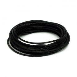 classic cloth covered electric wire blk - 14 gauge (25ft)