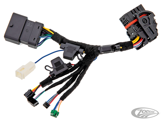 wiring harness handlebar audio controls & head unit control module