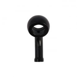 trw varioflex banjo fitting blk - 3/8"-10mm, 45 degree down
