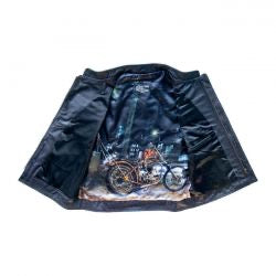 13 1/2 night rider leather vest