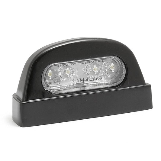 kerek led rendszám világítás fekete