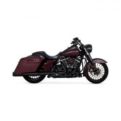 vance & hines torquer 450 slip-on mufflers blk - 95-16 FLT