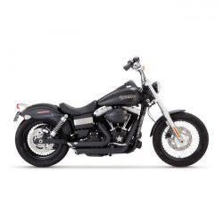 vance & hines shortshots staggered exhaust blk- 12-17 Dyna