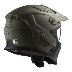 ls2 drifter helmet matt sand olive