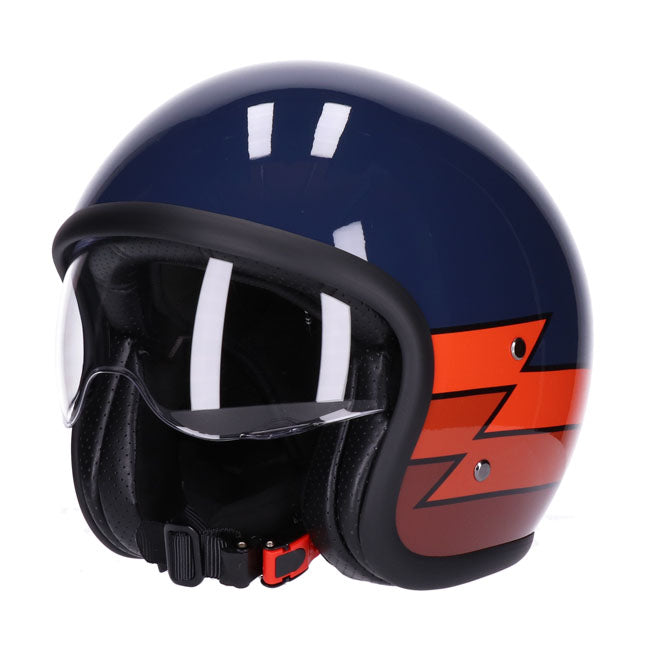roeg sundown jett helmet - lightnshirt gloss navy