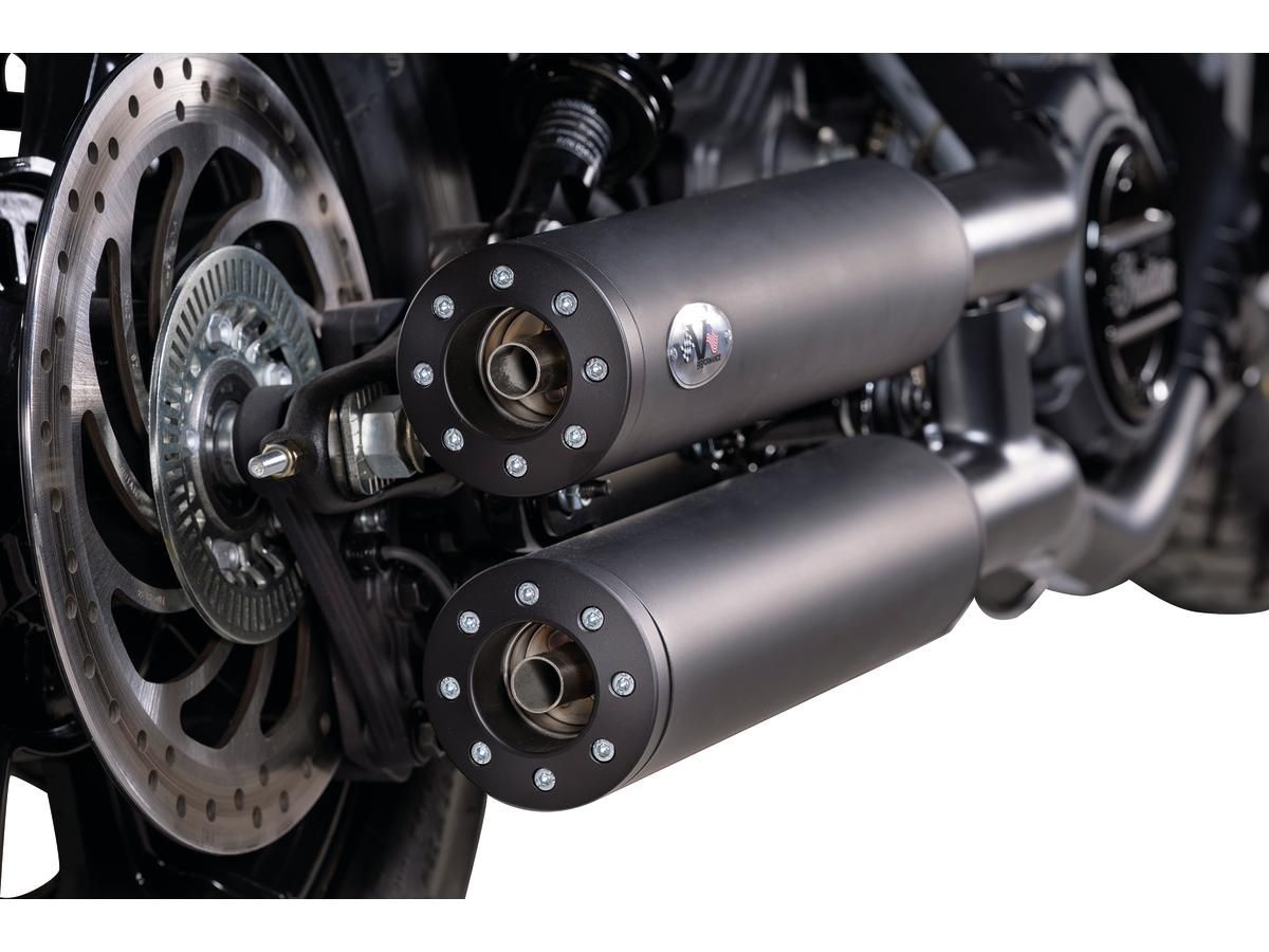 v-performance dupla kipufogódob szett - Chubby - Indian Scout