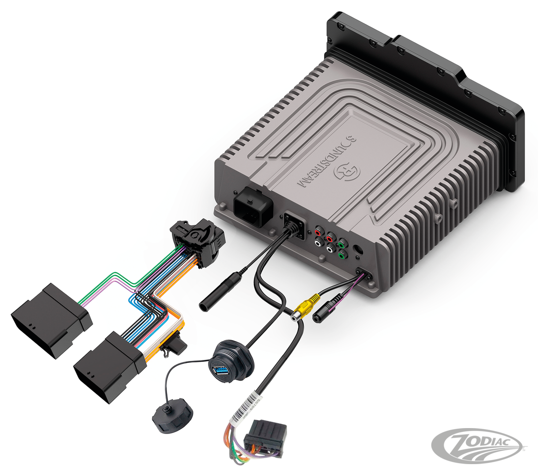 soundstream plug-n-play head unit - 98-13 Touring/ 09-13 Trike