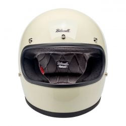 biltwell gringo helmet santa cruz handmade vintage white
