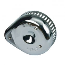 s&s slasher air cleaner cover - super e/g - chr