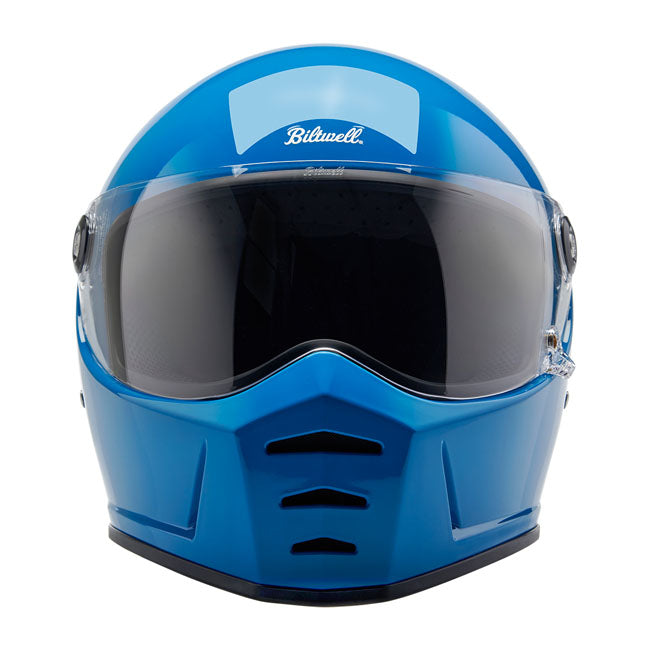 biltwell lane splitter helmet - Tahoe Blue