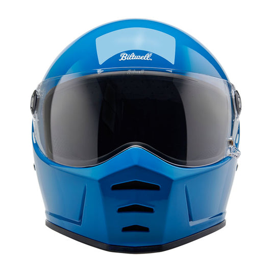 biltwell lane splitter helmet - Tahoe Blue