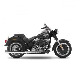kesstech 2-2 FLSTS crossover slip-on ESM2 chr - 07-11 Softail