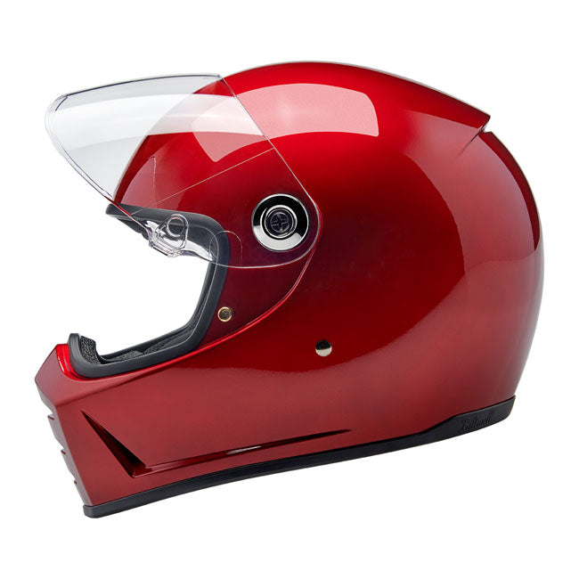 biltwell lane splitter helmet - Cherry Red