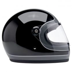 biltwell gringo s helmet storm gray/ black tracker gloss