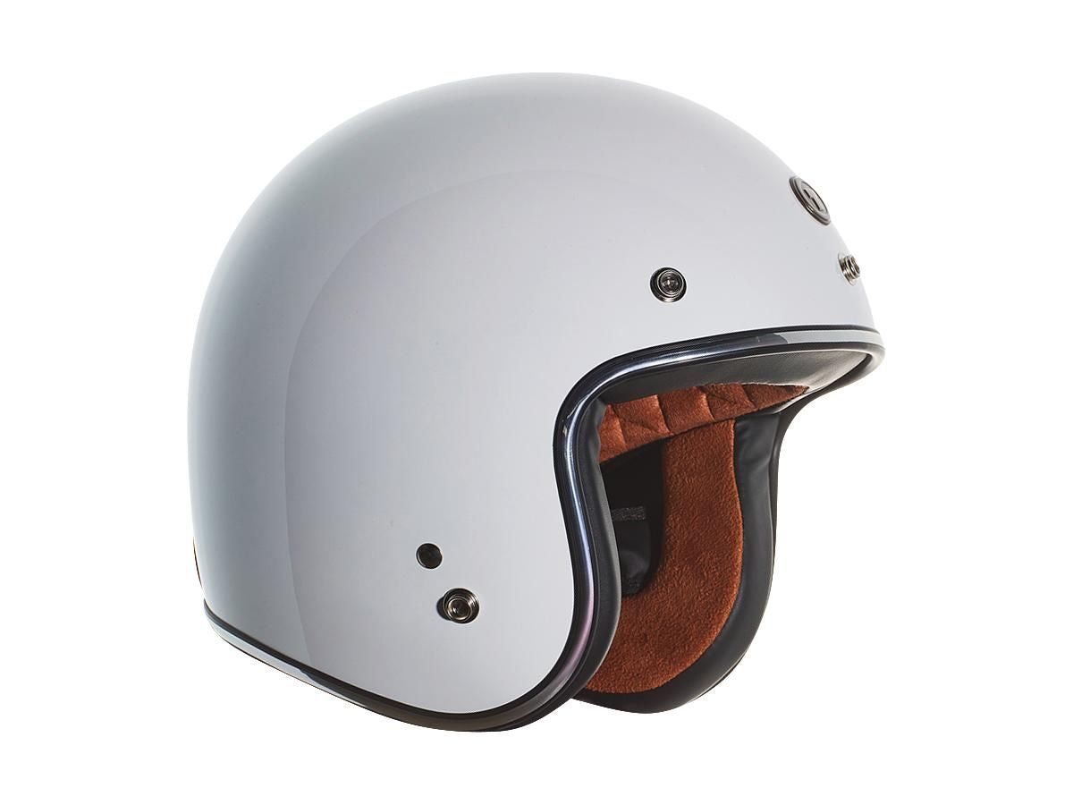torc t-50 bukósisak fényes fehér - ECE