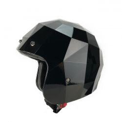 holy freedom stealth diamond helmet - gloss blk
