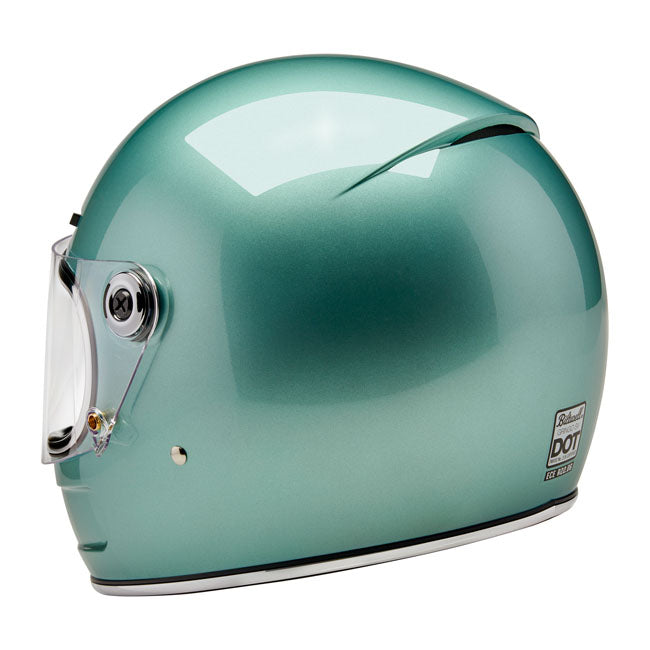 biltwell gringo sv bukósisak metallic sea foam