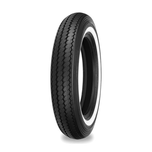 Shinko 240 Classic Wide White Line Front Tire - 100/90-19 63H WW