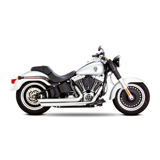 thorcat - v&h bigshots 2-2 kipufogórendszer króm - 17 Softail