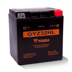 yuasa GYZ Series AGM 32Ah 500CCA battery - FLT/Touring/ Trikes