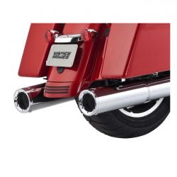 vance & hines hi-output slip-on mufflers chr - 17-24 Touring