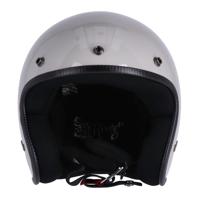 roeg jett helmet - fog white