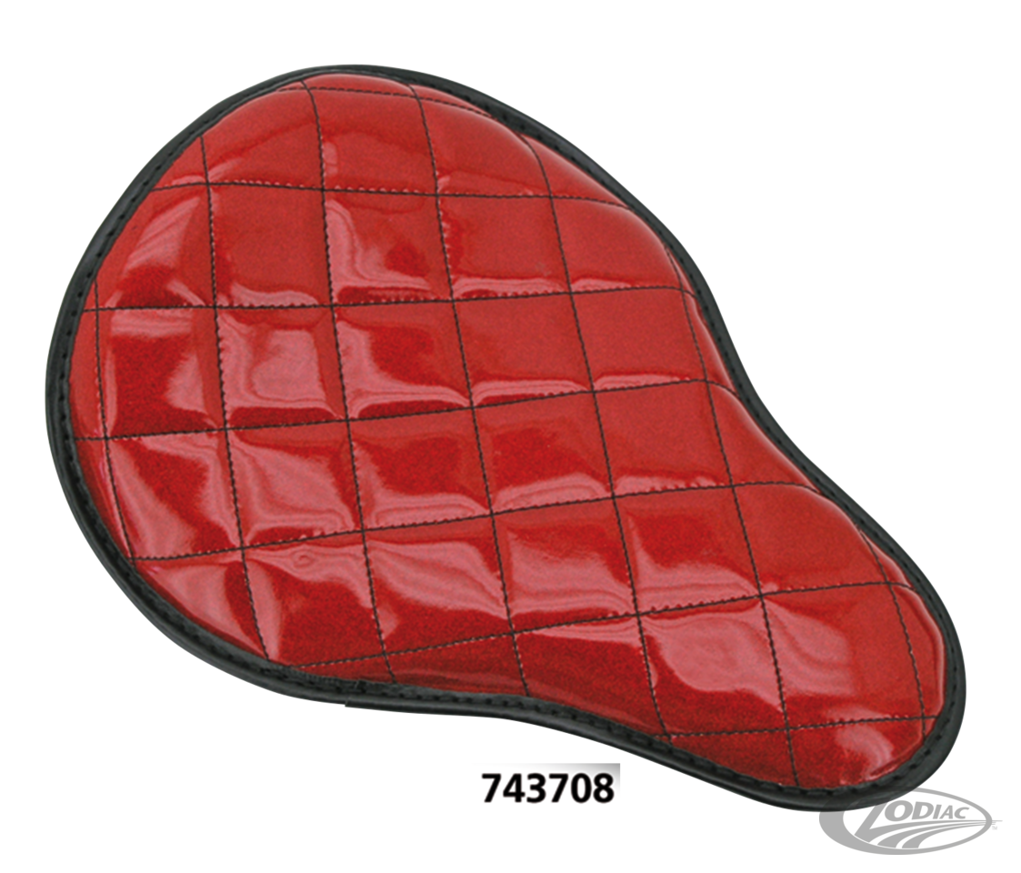 eco line mini solo seat - red metal flake diamond
