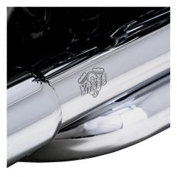 vance & hines pcx dresser duals crossover headers chr - 17-24 FLT/ 23-24 FLH